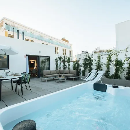 Guadalupe 15 By Magno - Penthouse With Private Solarium & Jacuzzi Appartamento Siviglia